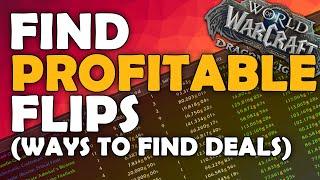 Finding Profitable Flips in World of Warcraft Gold Making