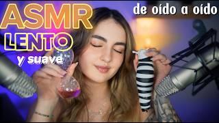 ASMR LENTO de Oído a Oído - asmr para DORMIR