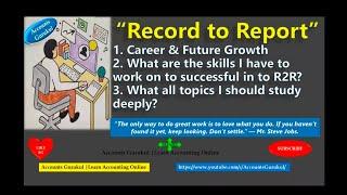 Record to Report (R2R): Skills, Career & Future Growth