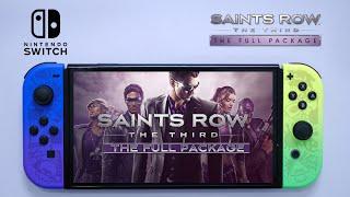 Saints Row: The Third - The Full Package Nintendo Switch Gameplay 2024