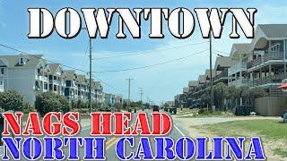 Nags Head - North Carolina - 4K Downtown Drive