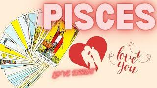 PISCES  THIS WILL HAPPEN ANY MOMENT BETWEEN THE TWO!     Love Tarot Reading