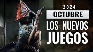 LOS MEJORES JUEGOS & NUEVOS LANZAMIENTOS OCTUBRE 2024