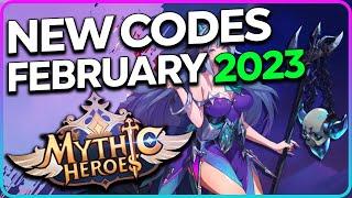 Mythic Heroes Codes - New Gift Code February 2023