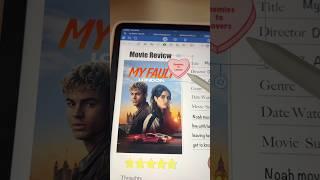 My Fault London Movie Review #myfaultlondon #myfault #moviereview