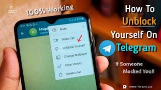 How To Unblock Yourself On Telegram If Someone Blocked You In 2024!!