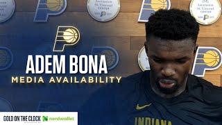 Indiana Pacers Pre-Draft Workouts: Adem Bona Media Availability (June 20, 2024)