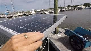 Solar Tracker - Manually adjustable marine solar panel mount