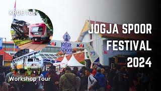 BENGKEL LOKOMOTIF TERBESAR DI PULAU JAWA!!! | JOGJA SPOOR FESTIVAL 2024