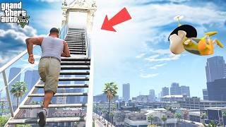 GTA 5 : Franklin Buy New Flying Mansion