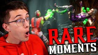 30 RARE MOMENTS in Mortal Kombat 11