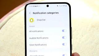 How To Hide Snapchat Notifications On Android! (2022)