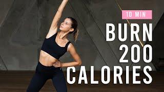 BURN 200 CALORIES with this 10 min cardio workout | HIIT Workout at home | No Equipment