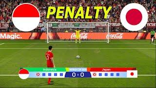  LIVE PENALTY : Indonesia vs Jepang - Kualifikasi | live streaming | PES Gameplay