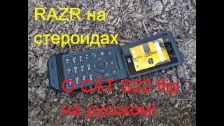 RAZR на стероидах. Первый русскоязычный обзор смартфона CAT S22 Flip