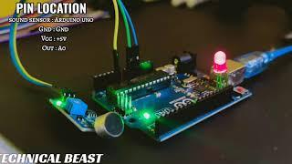 How to use sound sensor with arduino | school projects  | techution