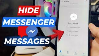 How to Hide Facebook Messages || Hide Chat On Messenger