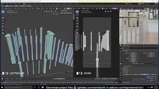 blender 2.8 architectural visualization tutorial modeling interior part 2