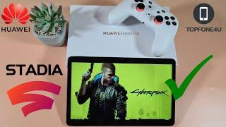 How to Use Google Stadia On Huawei Matepad 10.4 or Any Huawei Device Without Google Services.