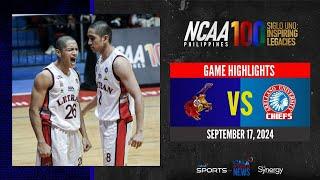 Letran vs. Arellano (Men's Basketball Round 1 Highlights) | NCAA Season 100