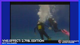 Hilarious SCUBA accident but it's on VHS