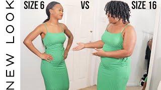 JAMAICAN MOTHER AND DAUGHTER TRY ON SAME NEW LOOK OUTFITS | SIZE 6 VS SIZE 16 | TASHIKA AND TAMMICA