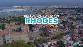 ️ Where to Stay in Rhodes: Explore Historic Areas and Seaside Resorts + Map! ️