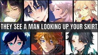 They see a man looking up your skirt - Genshin Impact x listener asmr