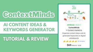 ContextMinds Tutorial & Review 2024 | Best AppSumo Lifetime Deal | Saas LTD Hunter