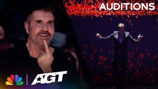 Oleksandr Leshchenko and Magic Innovations deliver an UNFORGETTABLE audition! | Auditions | AGT 2023