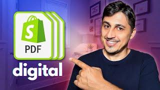 How to Sell Digital Products On Shopify Tutorial For Beginners 2025