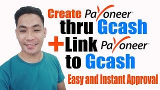 How to Create Payoneer Account Without Bank Account Using Gcash and How to Link Payoneer to Gcash