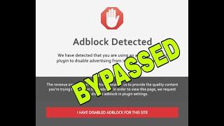 Disable Adblock | Adblock Detected | Block Redirect Ads Chrome | Adblock Undetectable | Chrome Addon