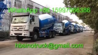 SINO HOWO 336hp 10-12cbm Concrete Mixer Truck