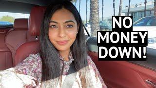 NO MONEY DOWN FOR BUYING CARS! (Here's How)