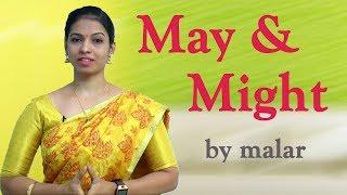 Usage of May & Might #74 - Learn English with Kaizen through Tamil