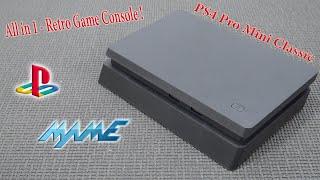 The FAKE 2021 PS4 Mini Pro Game Console from Ali Express 