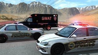 Police Roadblock Crashes 12 | BeamNG.drive