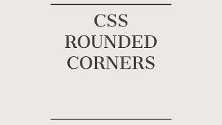 CSS Rounded Corners: How to Perfect Your Web Design!