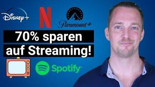 Streaming Netflix, Spotify, Disney+ und Paramount: Gamsgo