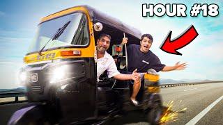 Living In Auto Rickshaw For 24 Hours!