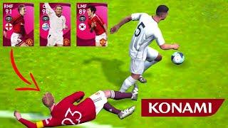 Konami eFootball Pes 2021 Mobile 2021 | Manchester United Iconic Moment Trick