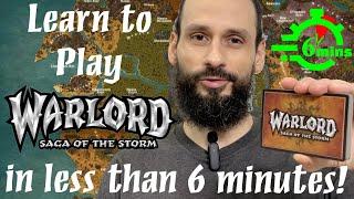 Learning Warlord CCG in 6 minutes or less!