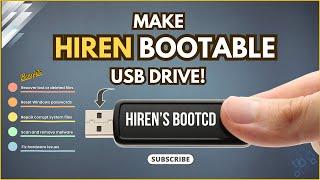 How to make HIREN Bootable USB | Ultimate tool for IT troubleshooting