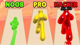  NOOB vs  PRO vs  HACKER - Blob Runner 3D | Download Play Store APK