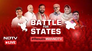 Haryana Election Results | Jammu Kashmir Election Results | NDTV 24x7 Live TV