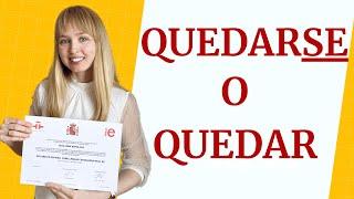 Испанский Глагол Quedar. Устойчивые Выражения с Глаголом Quedar