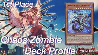 1st Place Chaos Zombie Deck Profile - August 2021 Yugioh Locals