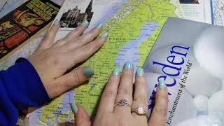 ASMR ~ Sweden History and Geography ~ Soft Spoken Page Turning