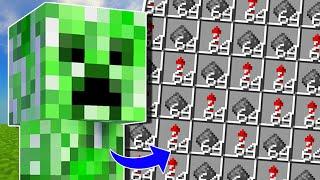 Beste Einfachste Minecraft Creeper Farm ohne Redstone! Schwarzpulver & Raketen -Tutorial | Anleitung